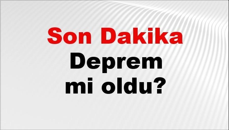 04 Ağustos 2026 Güncel Deprem Durumu ve Detaylar