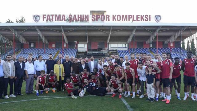 Gaziantep Protokolünden Gaziantep FK’ya Moral Ziyareti