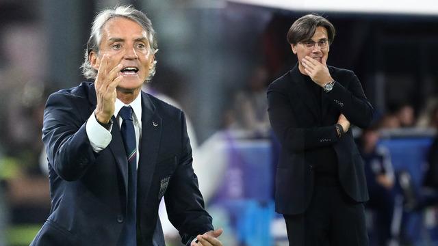 Mancini'den Montella Hakkında Çarpıcı Açıklamalar! İtalya-Türkiye Maçı Sonrası Değerlendirmeleri