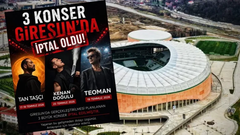 Giresunspor’un Konser Planları İptal Edildi: 35 Bin Bilet Satılmıştı